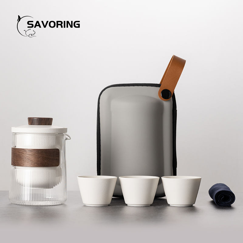 Camping Cooking Utensil Set - Set Teh Keramik Cina Sederhana 1