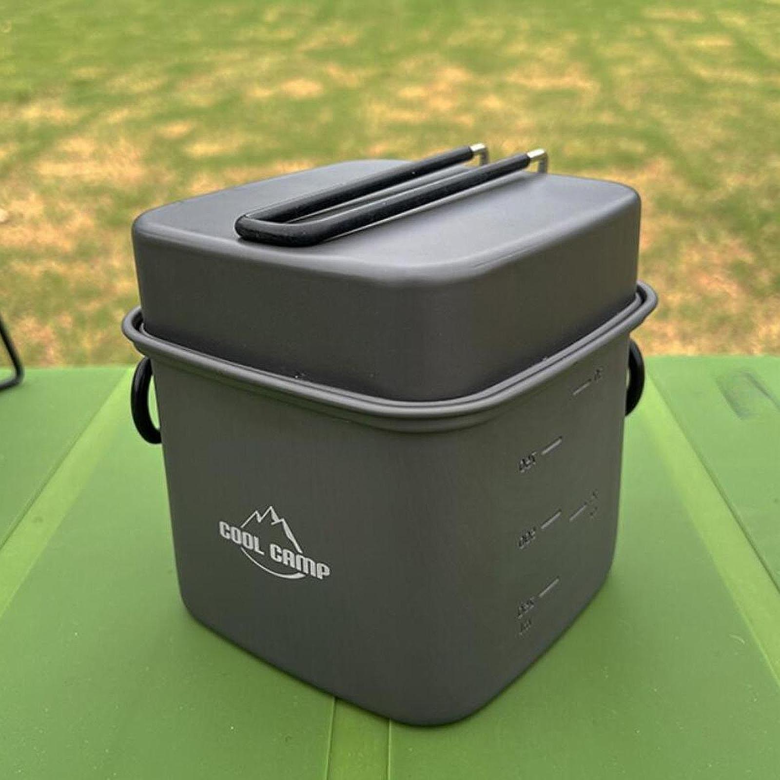 Camping Cooking Utensil Set - Set Peralatan Masak Camping, Wajan, Perlengkapan
