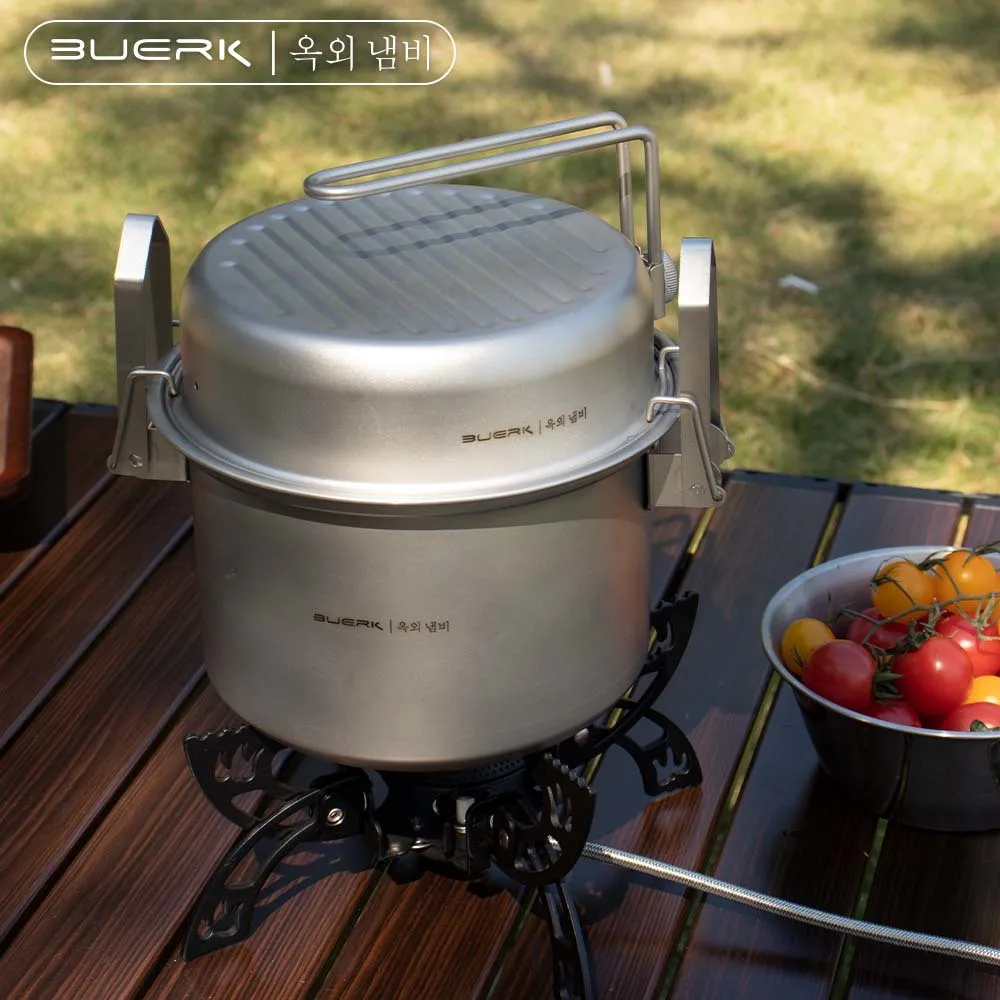 Camping Cooking Rice - Panci kukus multifungsi untuk berkemah, alat