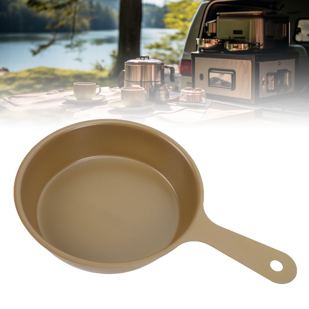 Camping Cooking Without Gas - Wajan Goreng Mini 5.1 Inci Tahan