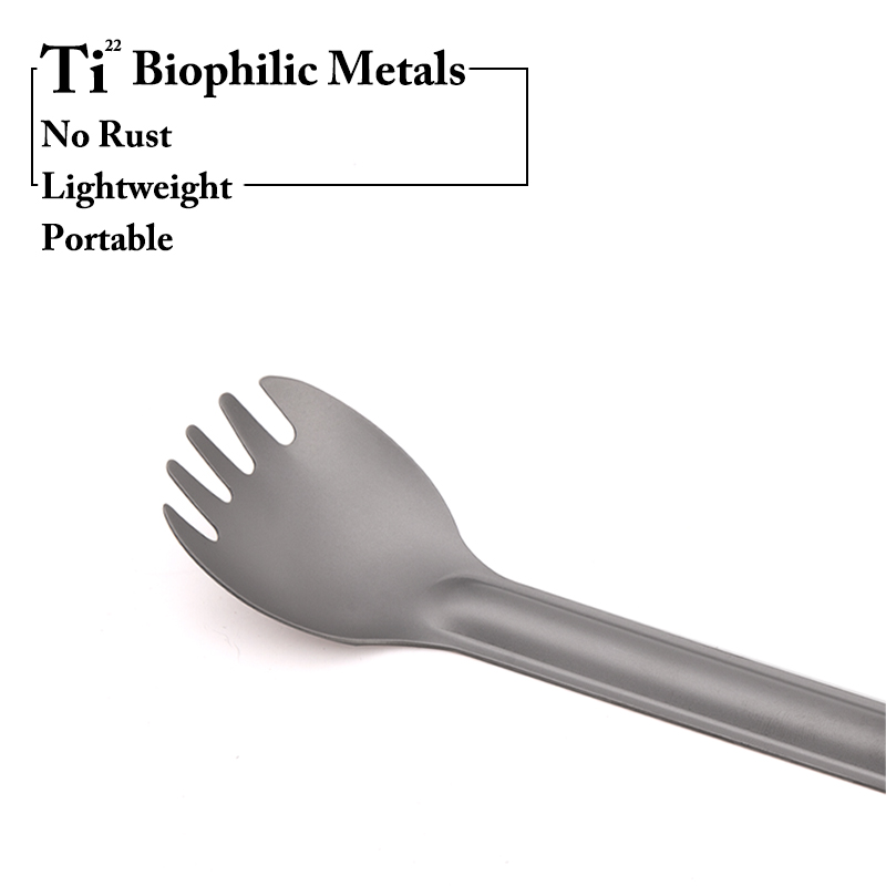 TiTo Titanium Spork Sendok Peg - Camping Cooking Basket ulasan dan harga