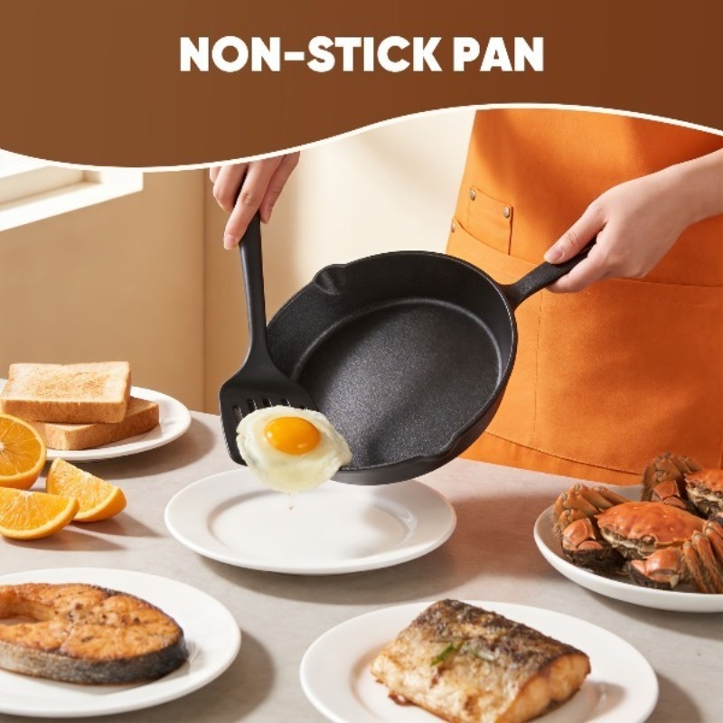 Set Wajan Besi Cor 3 Buah 6/8/ - Camping Cooking Without Gas ulasan dan harga
