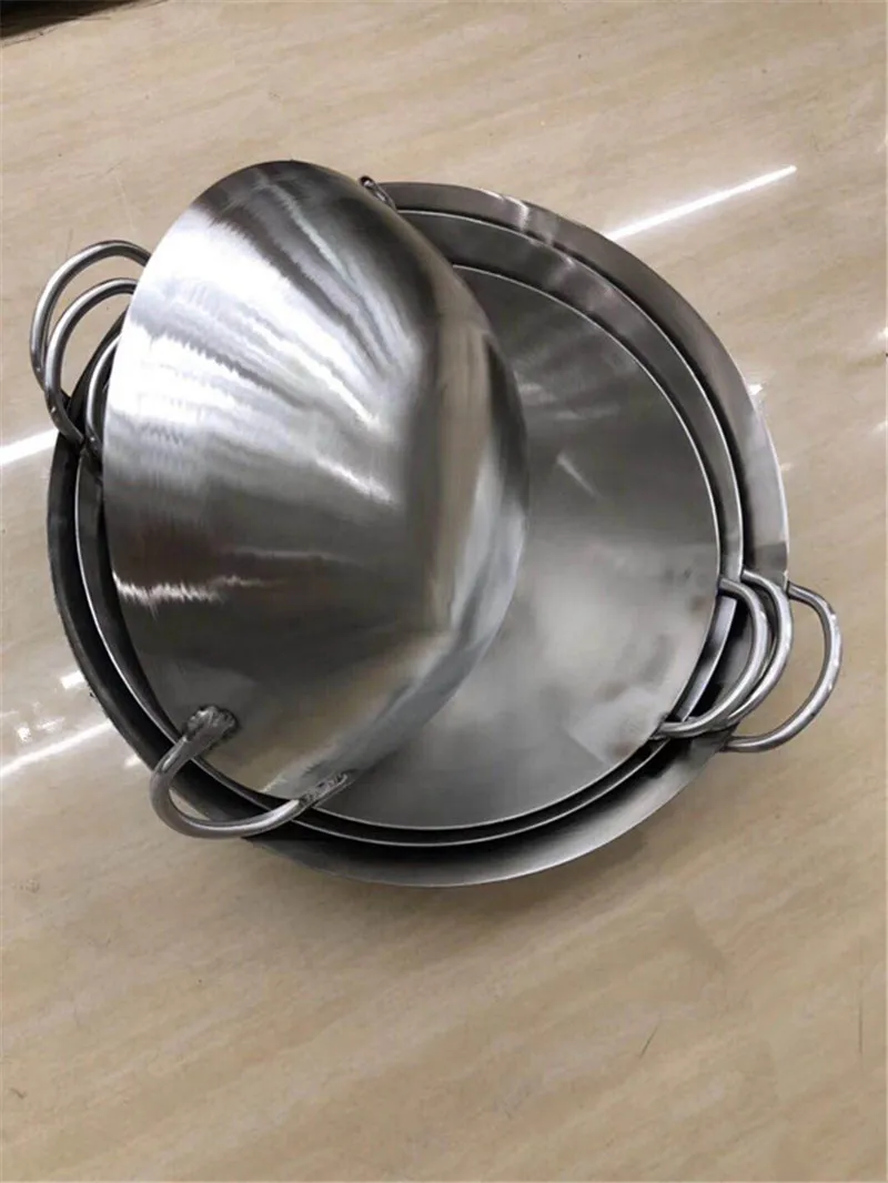 Wajan baja tahan karat 304 uku - Camping Cooking Without Gas ulasan dan harga