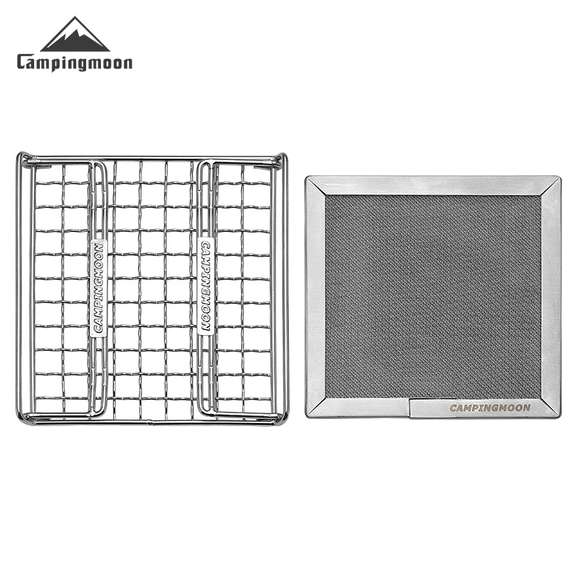 CAMPINGMOON Jaring Panggangan  - Camping Cooking Fire ulasan dan harga