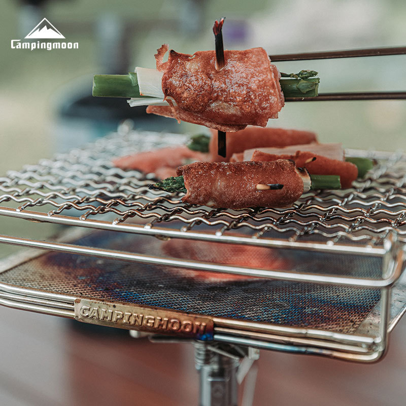 CAMPINGMOON Jaring Panggangan  - Camping Cooking Fire ulasan dan harga
