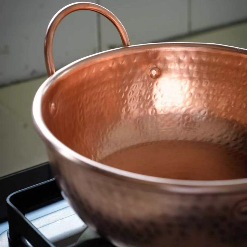 Panci Tembaga Vintage, Panci M - Vintage Camping Cooking Set ulasan dan harga