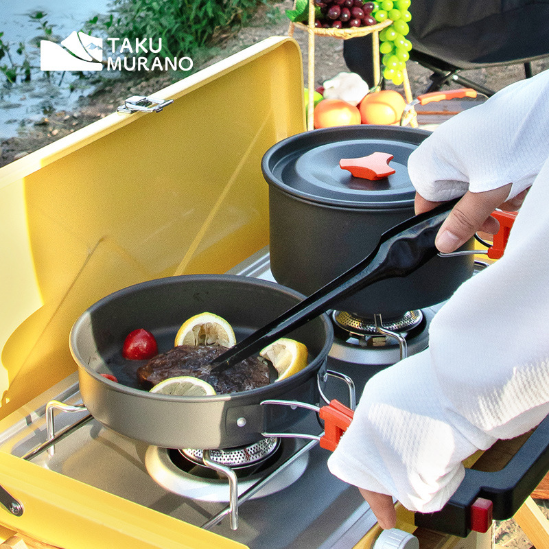 Set Peralatan Masak Camping, P - Camping Cooking Basket ulasan dan harga