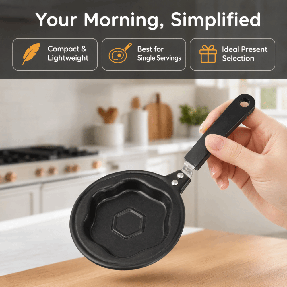 Wajan Penggorengan Telur Mini  - Camping Cooking Without Gas ulasan dan harga