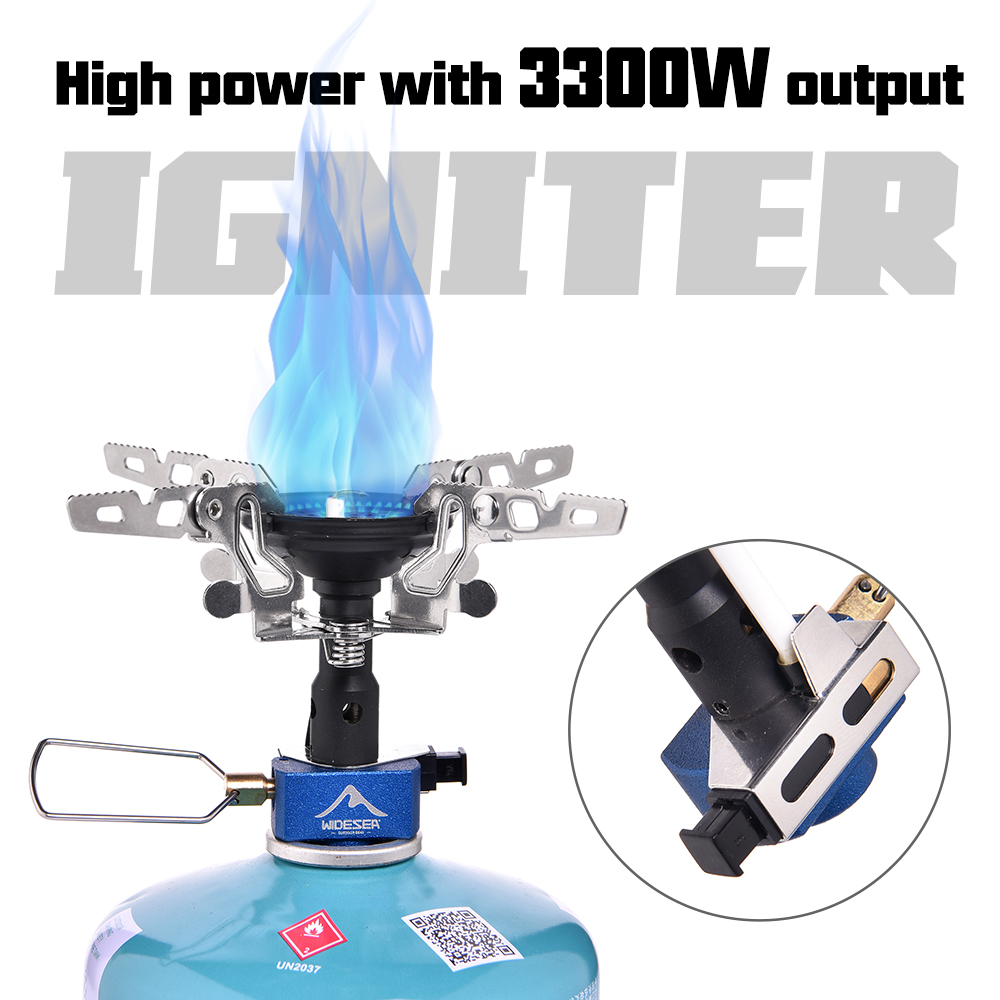Kompor Gas Outdoor 3300W denga - Camping Cooking Fire ulasan dan harga