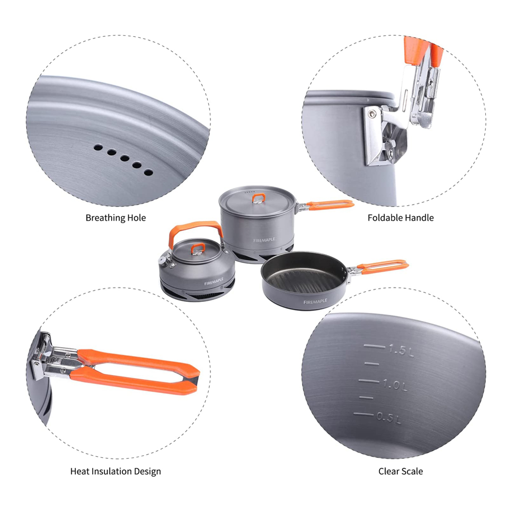 Peralatan Masak Berkemah Maple - Camping Cooking Utensil Set ulasan dan harga