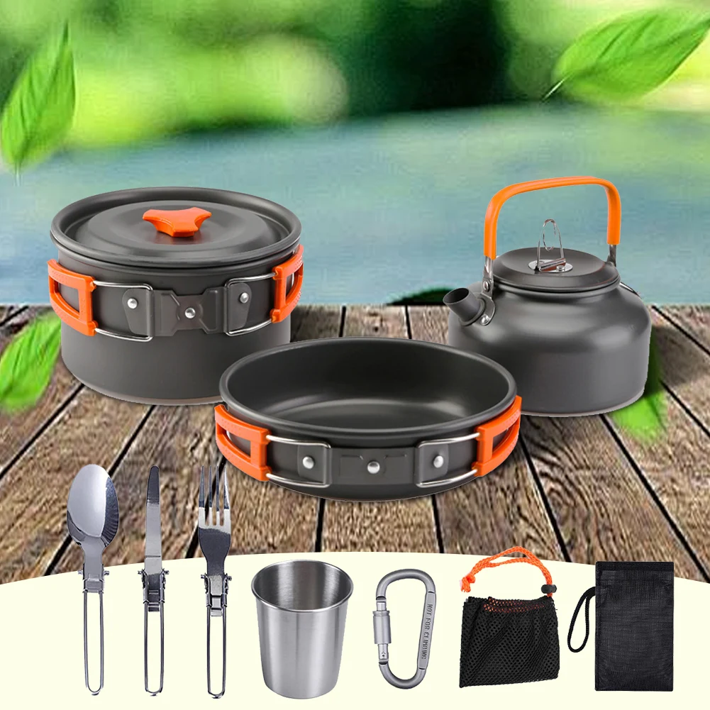 Peralatan Masak Berkemah Ketel - Camping Cooking Utensil Set ulasan dan harga