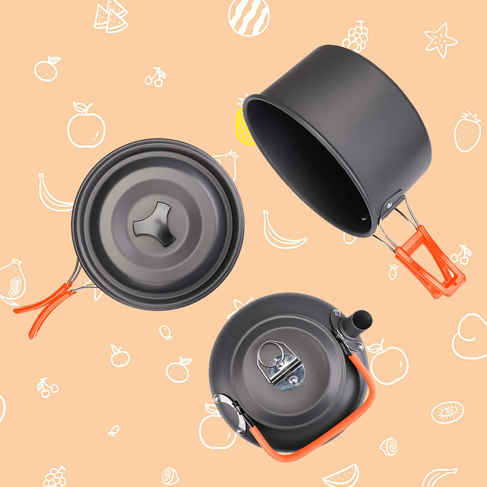 Peralatan Masak Berkemah Ketel - Camping Cooking Utensil Set ulasan dan harga