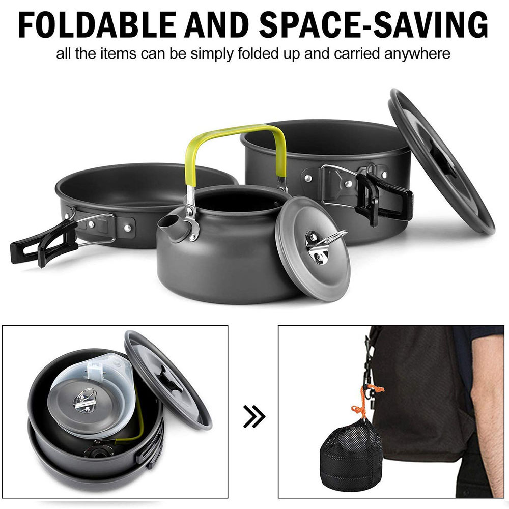 Set Peralatan Masak untuk Berk - Camping Cooking Utensil Set ulasan dan harga