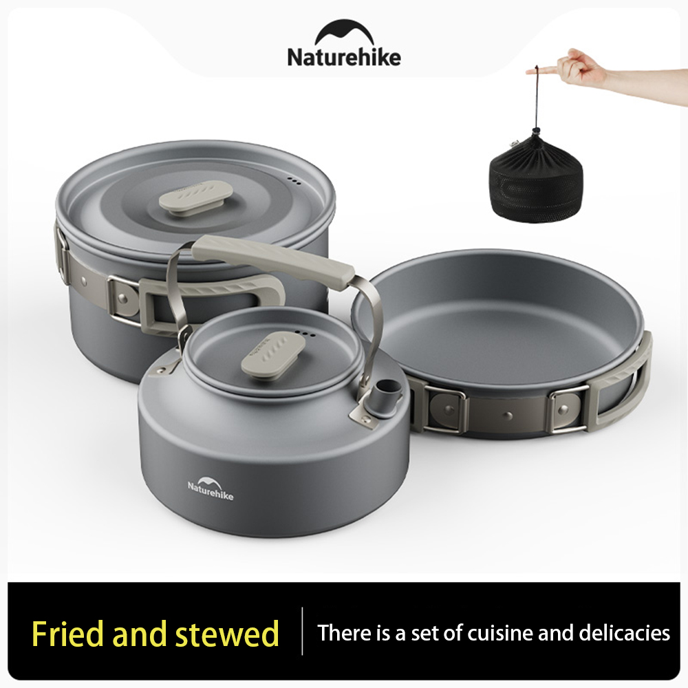 Naturehike Set panci luar ruan - Camping Cooking Utensil Set ulasan dan harga