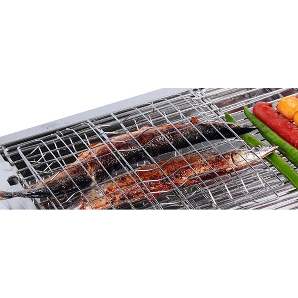 Keranjang BBQ Berkualitas Ting - Camping Cooking Basket ulasan dan harga
