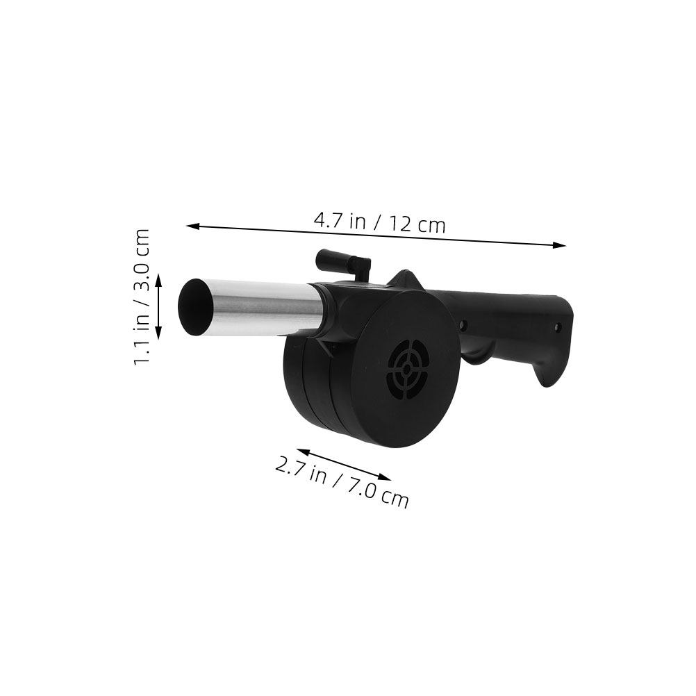 Kipas BBQ Manual Hitam dengan  - Camping Cooking Fire ulasan dan harga