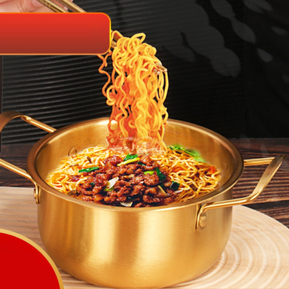 Panci Ramen Korea Stainless St - Camping Cooking Without Gas ulasan dan harga