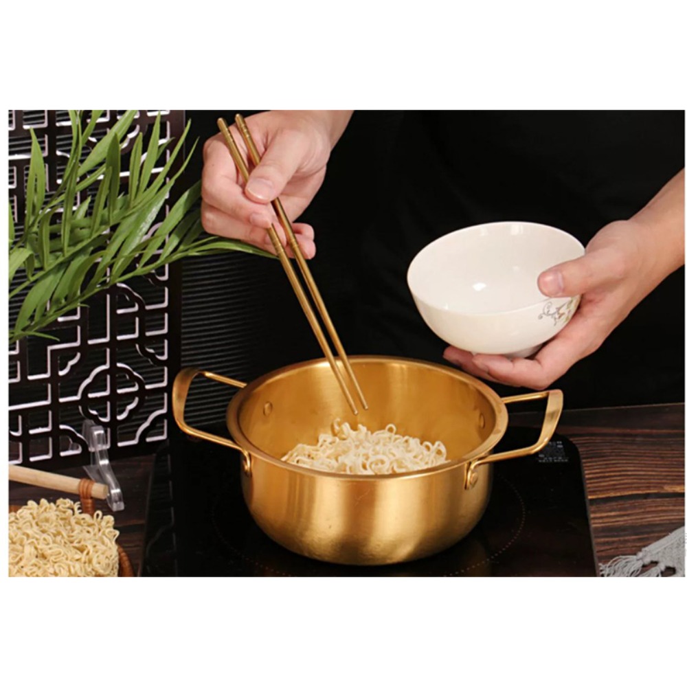 Panci Ramen Korea Stainless St - Camping Cooking Without Gas ulasan dan harga